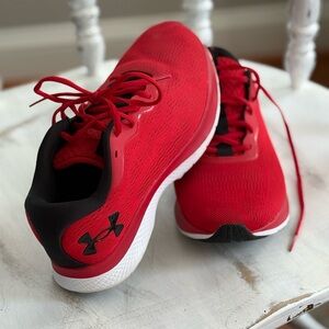 Under Armour Charged Bandit Red Sneakers